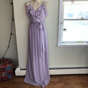 Lavender Ceremony Joanna August Bridesmaid Dress